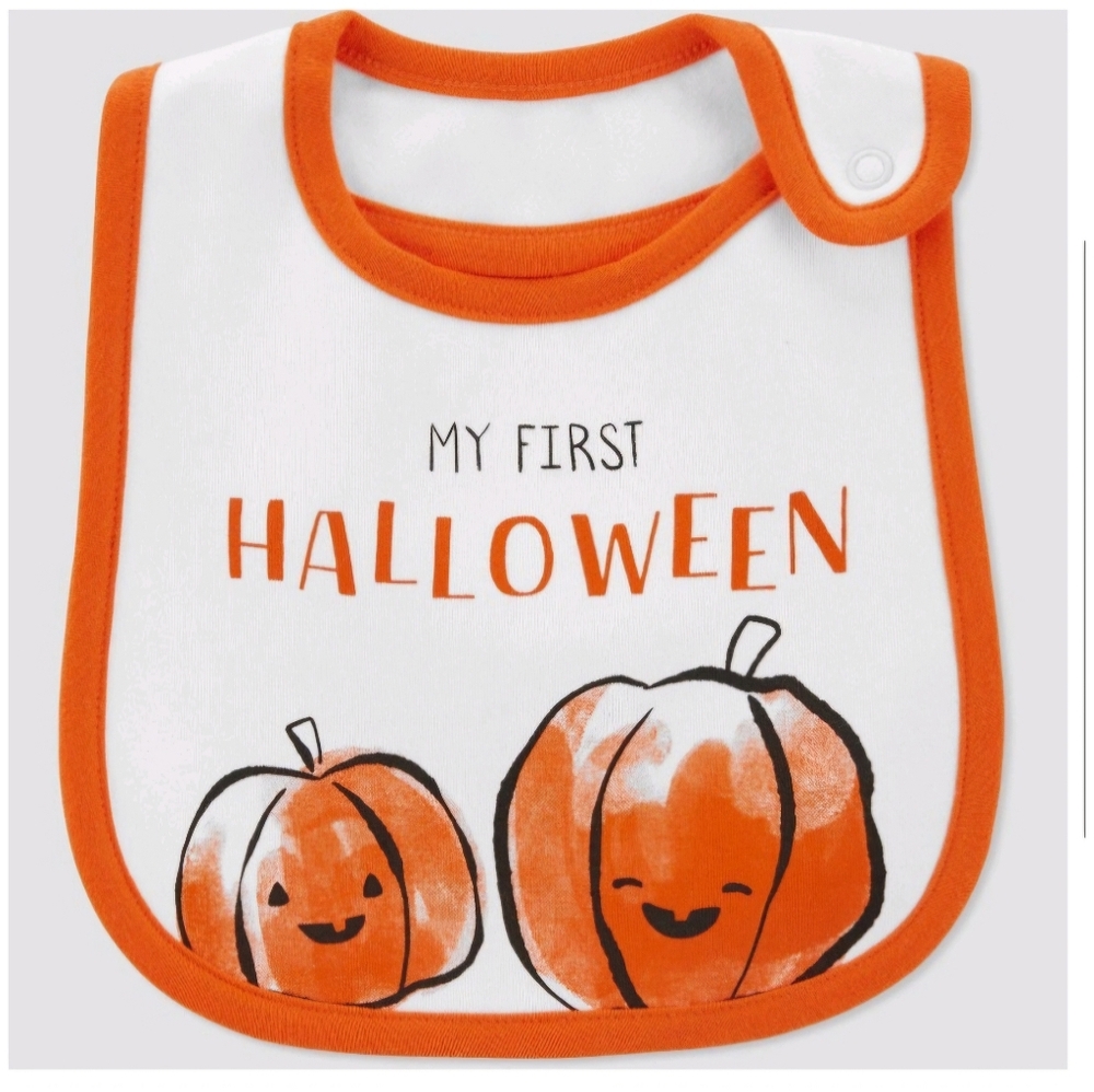 Baby My First Halloween bib